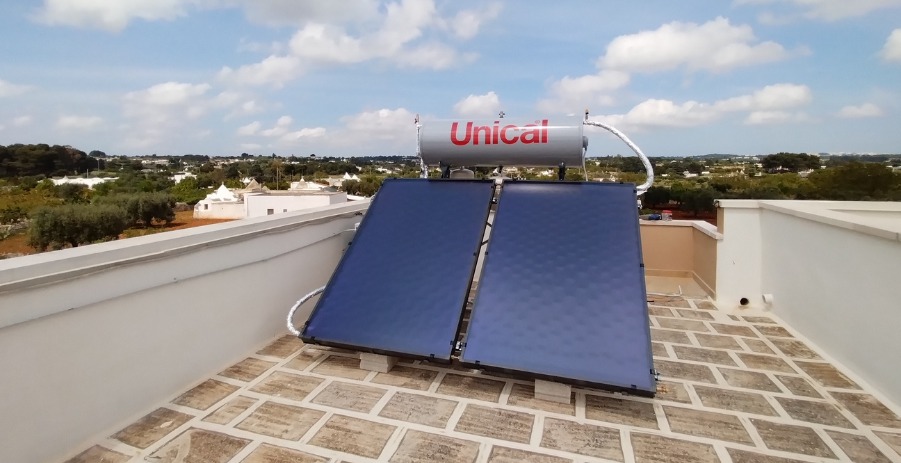 installazione Sistema Solare Termico L SUN 300 - nuova