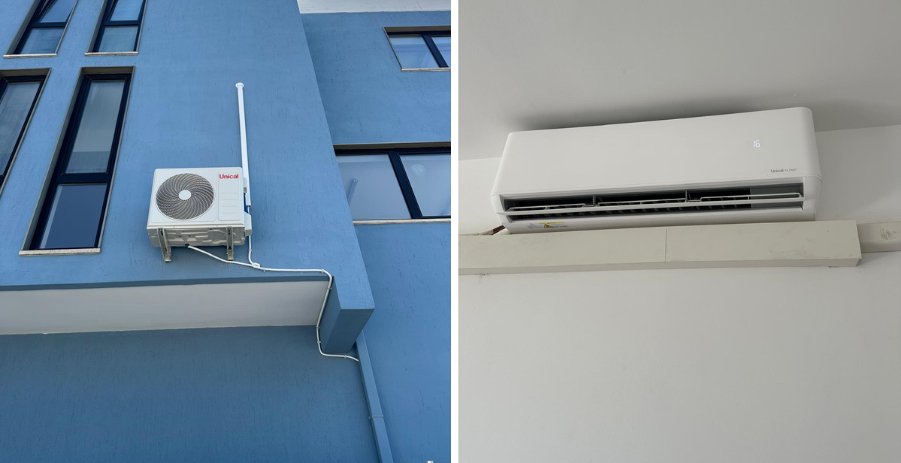 Installazione climatizzatore Flowy Unical