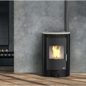 Stufa pellet TIRA Crystal 16 canalizzabile