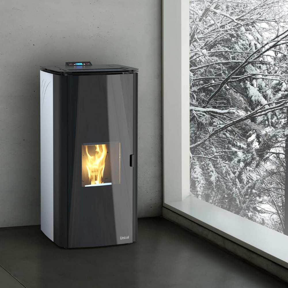 Termostufa a pellet ONDA 24A Magic Black - Unical
